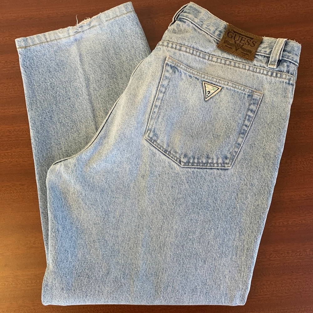 Guess Men’s Straight Light Blue Jeans